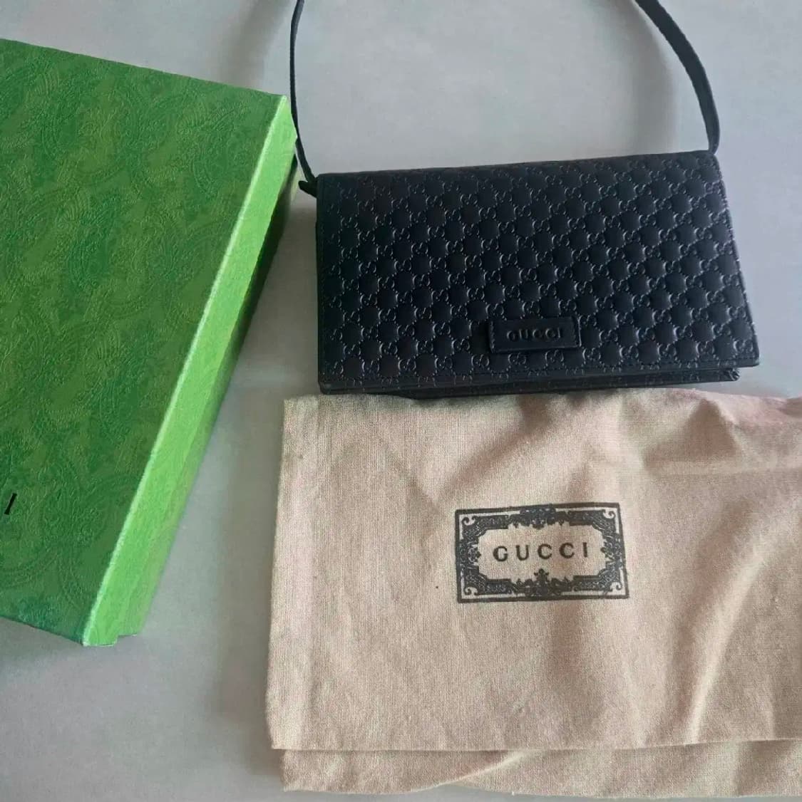 구찌 마이크로시마백 미니백 블랙 크로스백 상품이미지1