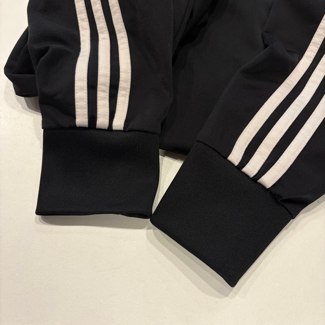 [2XL] 19s 아디다스 파이어버드 블랙 삼선 트랙탑 져지 D852 상품이미지6