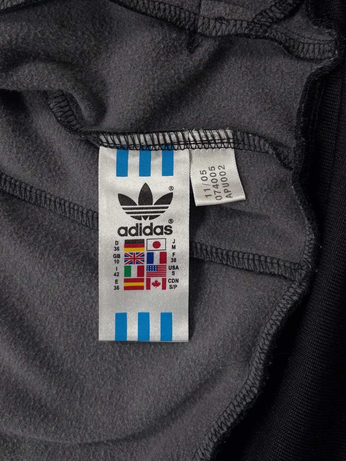 아디다스 블랙 슈퍼스타 트랙탑 져지 상품이미지6