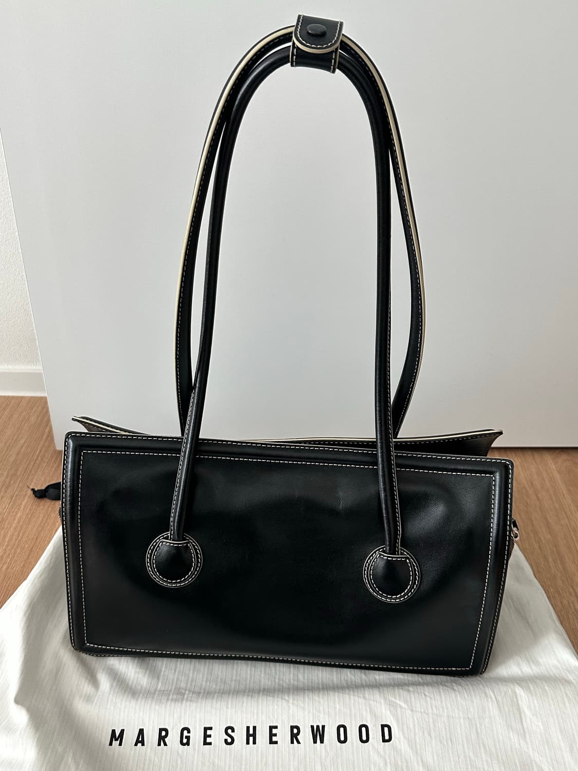 마지셔우드 보스턴백 블랙 상품이미지3