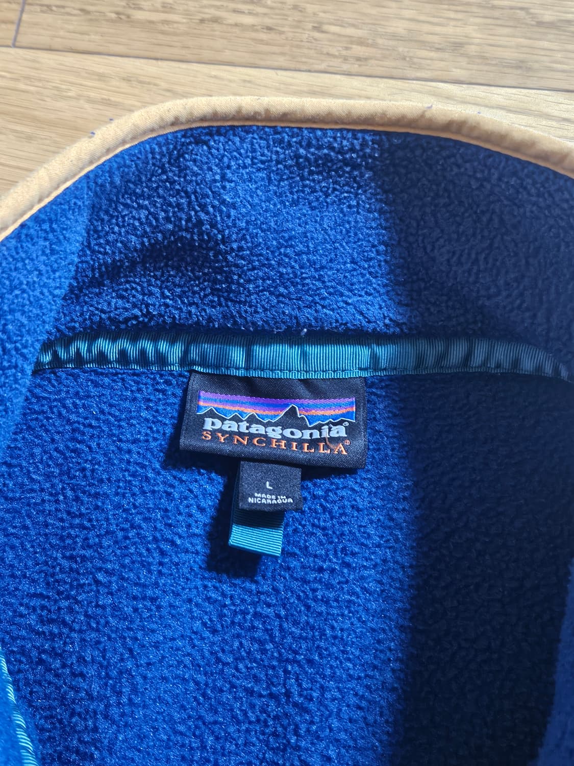 파타고니아 신칠라 옵시디안 플럼 라지 플리스 후리스 상품이미지3