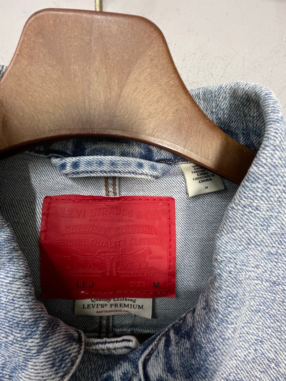 리바이스 프리미엄 데님 자켓 H1968 상품이미지5