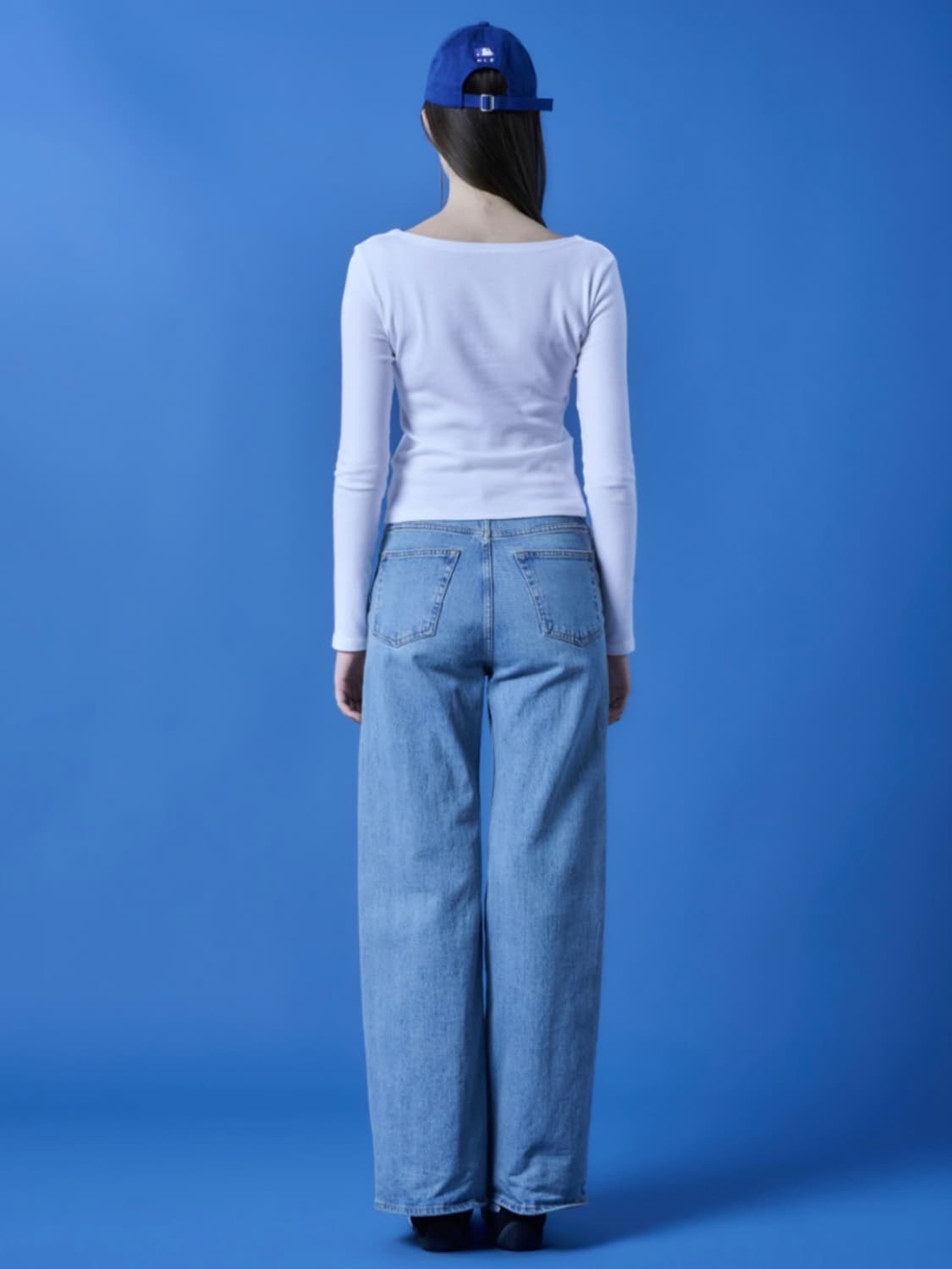 콜릿 모달 프리미엄 베이직 라운드넥 무지 긴팔티 이너 상품이미지3