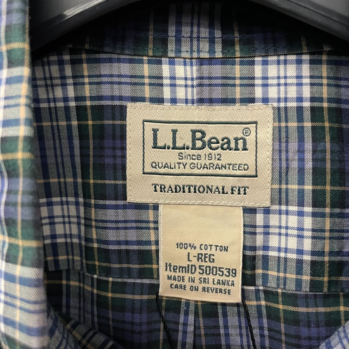 00s L.L. Bean 엘엘빈 클래식 멀티 체크 셔츠 상품이미지7