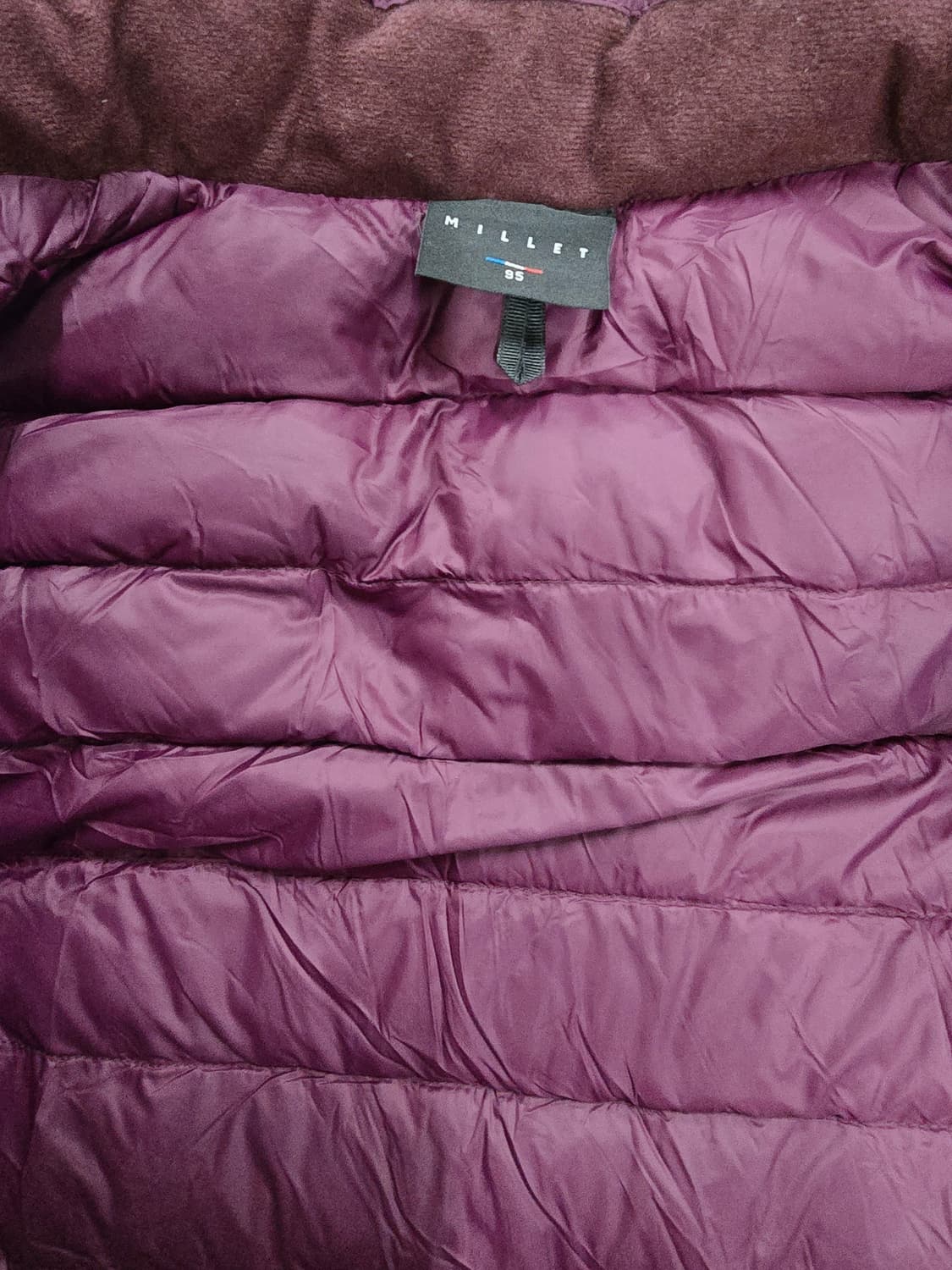 밀레 여성용 퍼플 구스다운패딩 점퍼95 상품이미지9