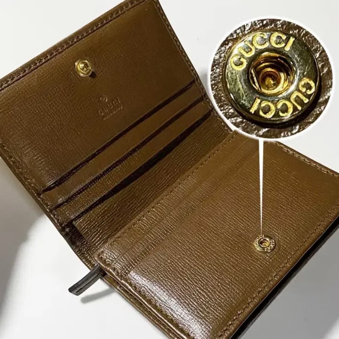 [정품] 구찌 홀스빗 1955 스몰 카드케이스 폴딩반지갑 상품이미지6