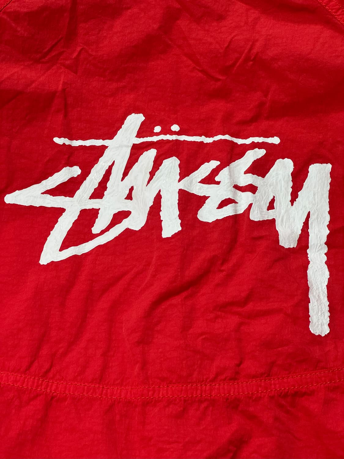 스투시 나이키 하바네로 레드 트랙 자켓 M 상품이미지5