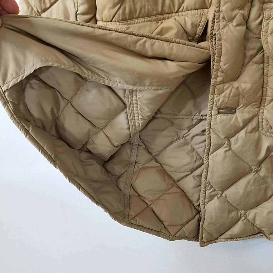 랄프로렌 다운 퀼팅 롱 패딩 상품이미지6