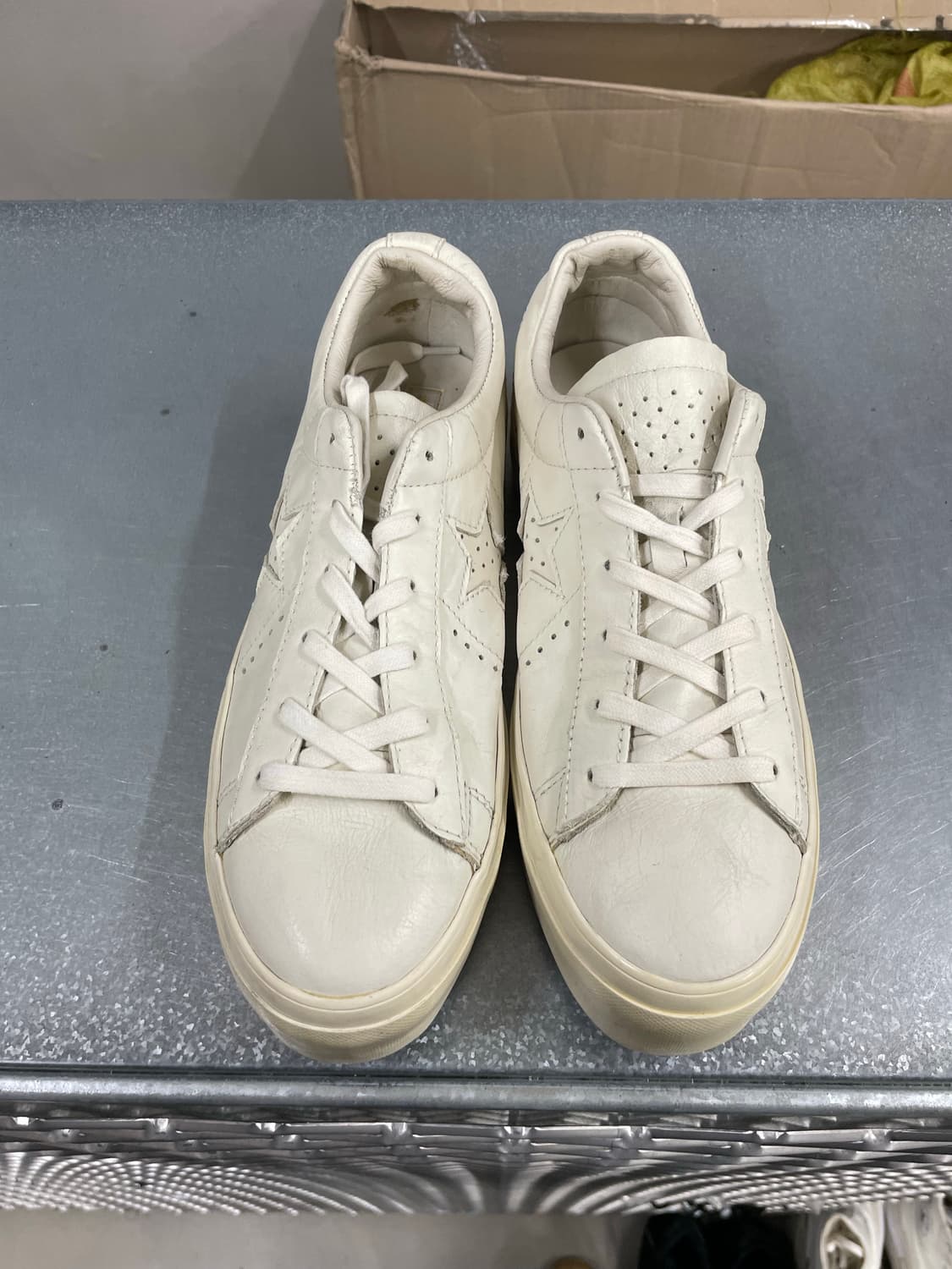 컨버스 원스타 플랫폼 화이트 255 상품이미지5