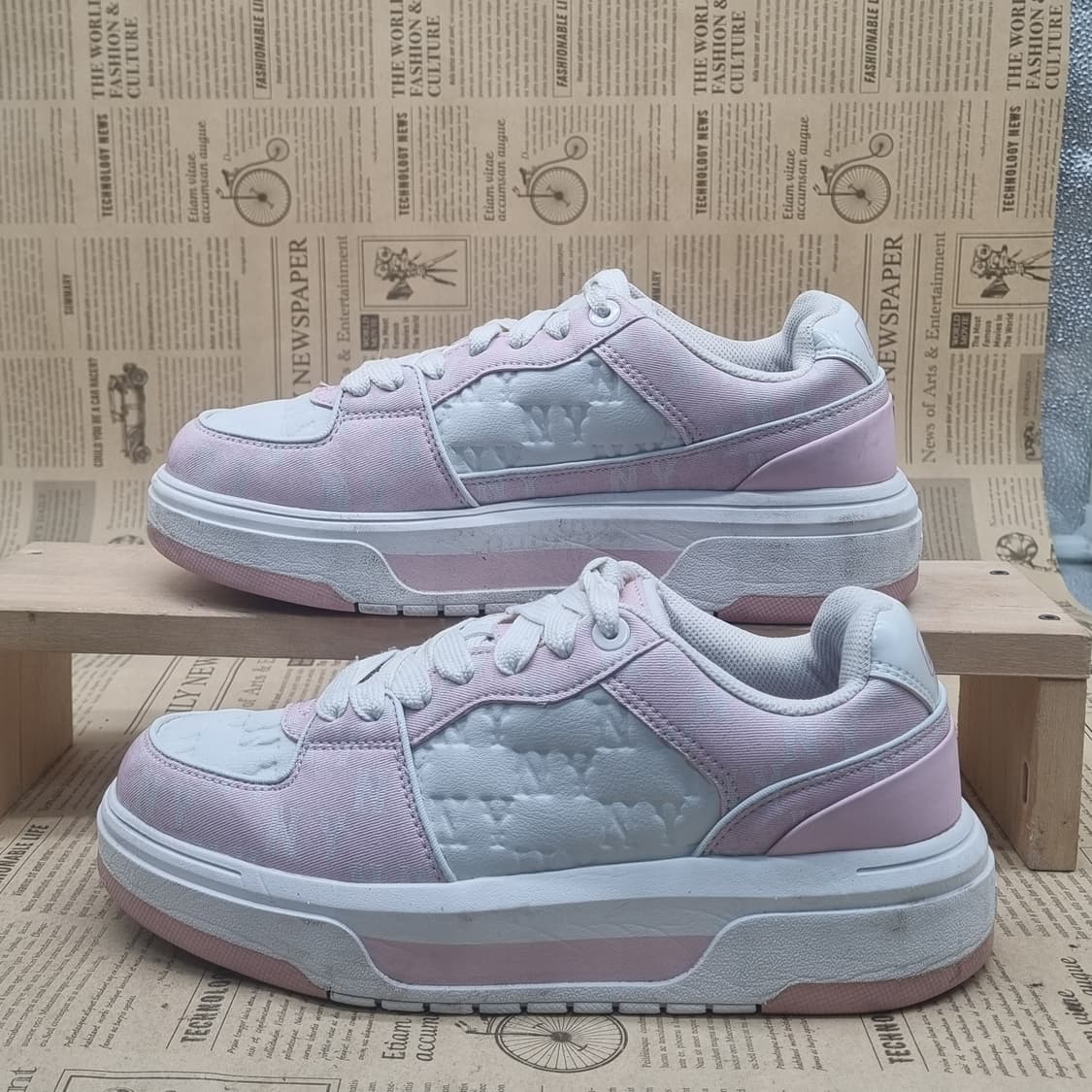 MLB 청키라이너 여성스니커즈 250 굽4 상품이미지1