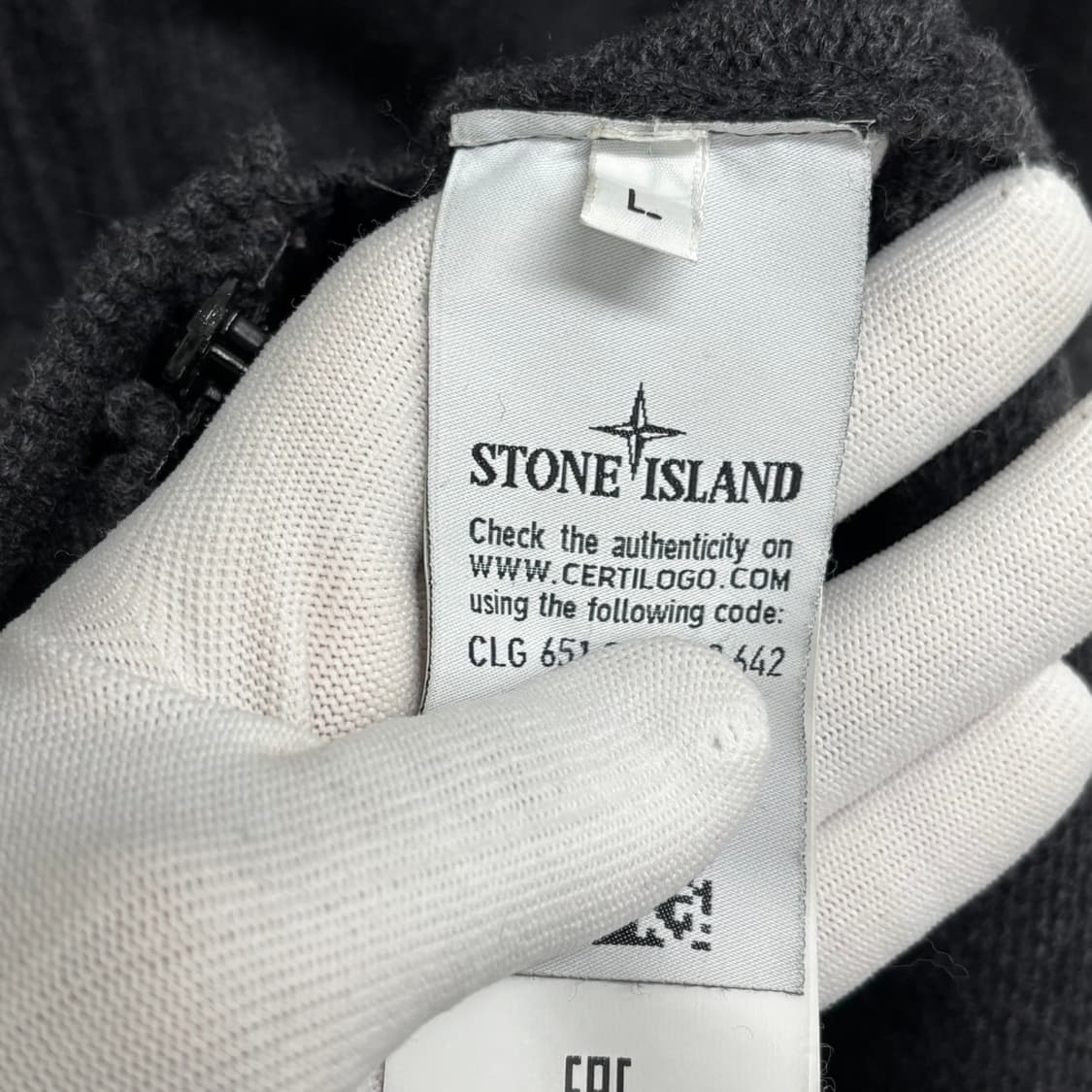 [L]스톤아일랜드 버튼집업 니트 가디건 상품이미지4