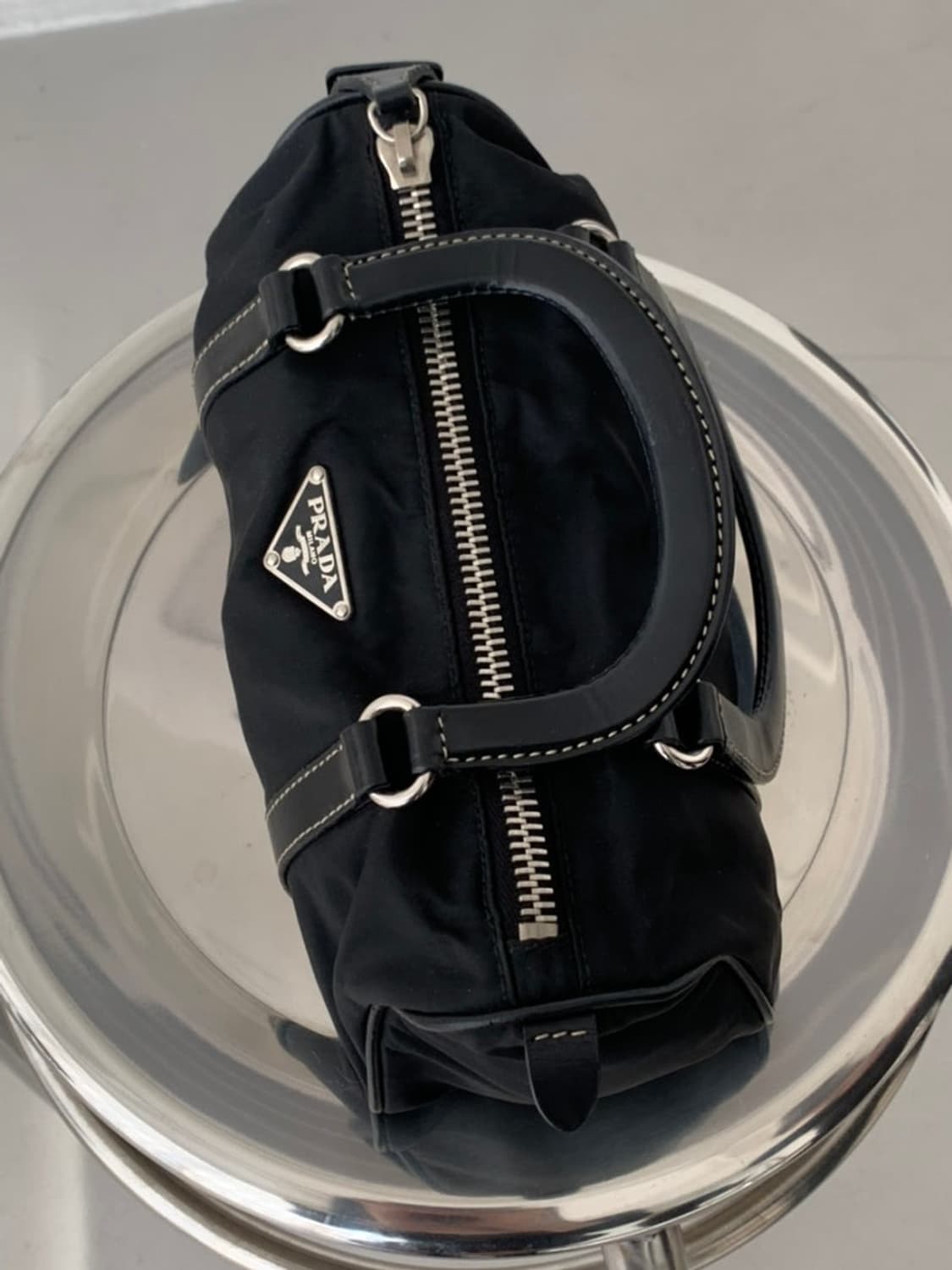 빈티지 프라다 미니 볼링백(정품) 상품이미지7