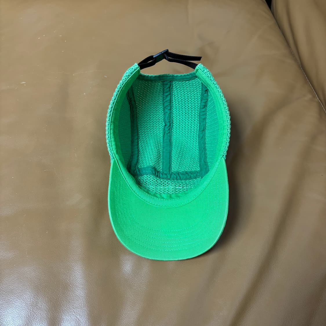 슈프림 캠프캡 모자 박스로고 스트링 메쉬 그린 상품이미지6