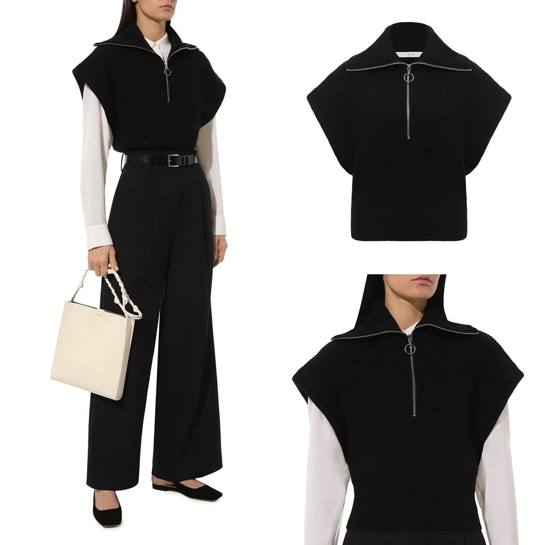 이로 IRO 23 울 니트 베스트 상품이미지2