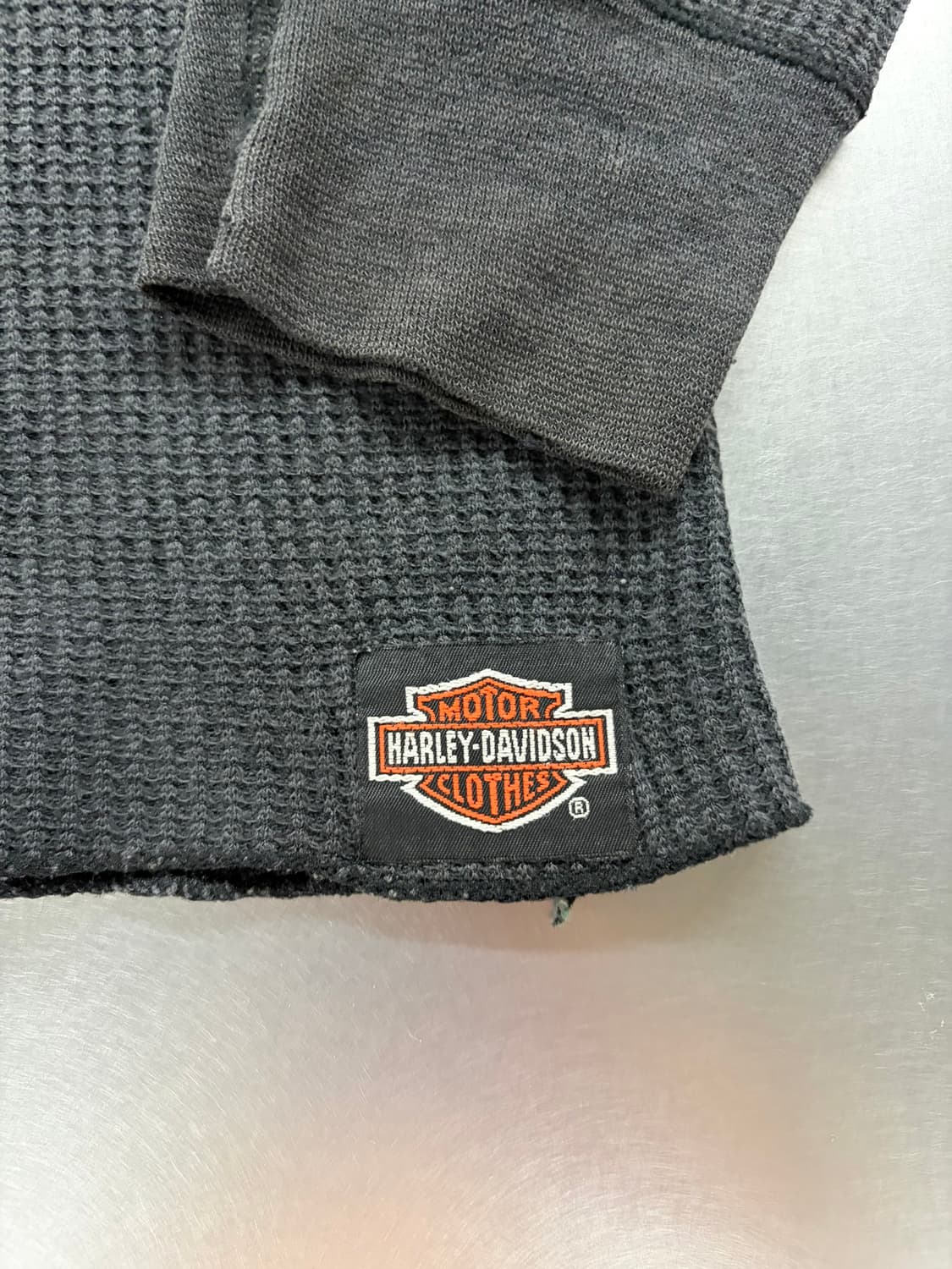 90’s Vintage Harley-Davidson Waffle Tee 상품이미지8