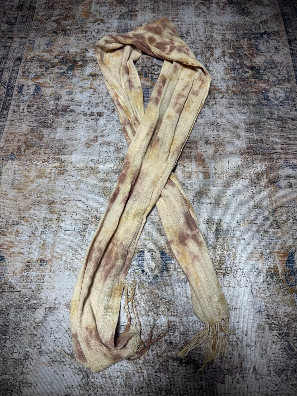 Tie Dye Vintage Scarf 상품이미지3