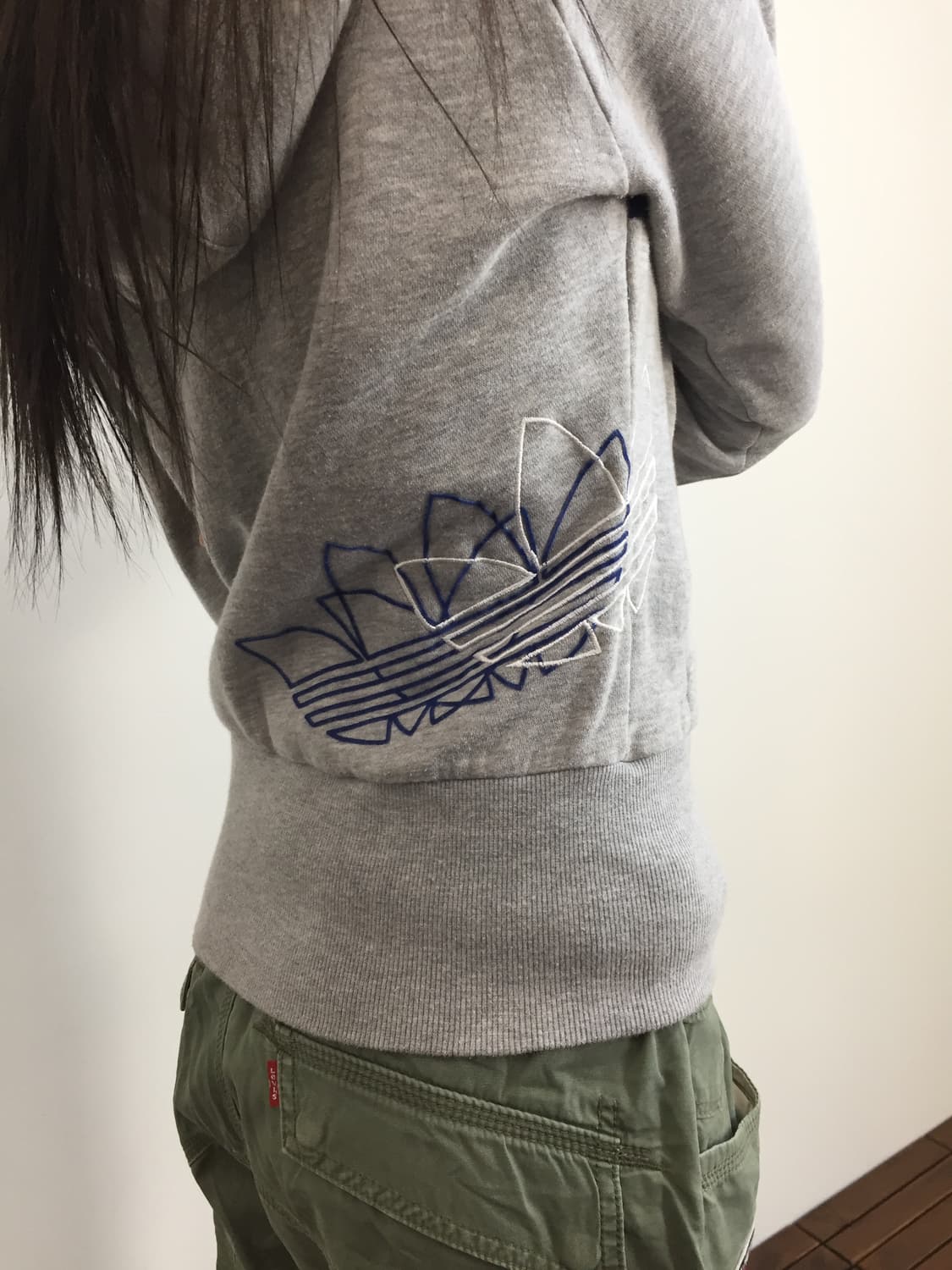 Adidas Big Trefoil Zip-Up Hoodie 상품이미지2