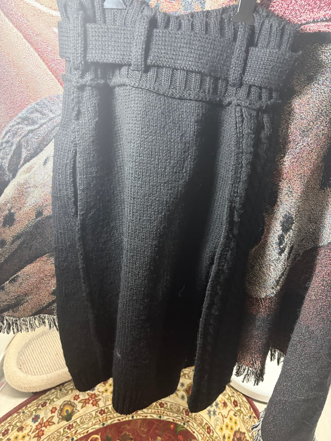 요지야마모토 울 스커트 상품이미지2