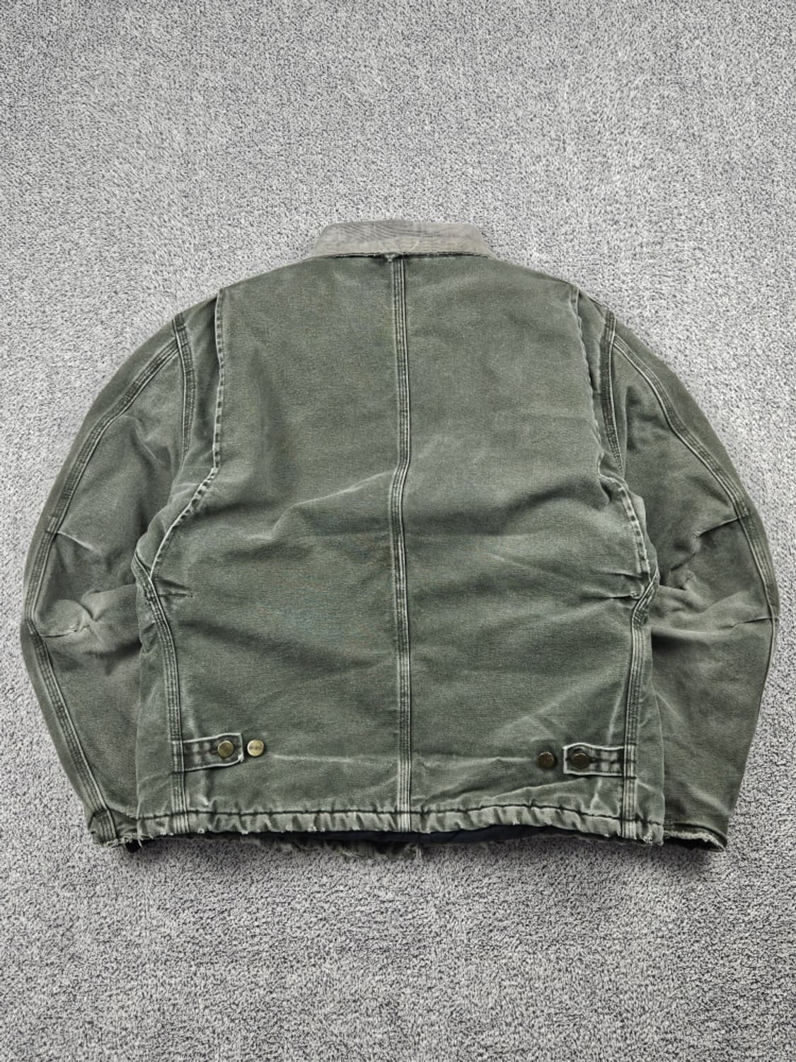 칼하트 J22 캔버스 디트로이트 워크 자켓 ( M ) / 10145 상품이미지5