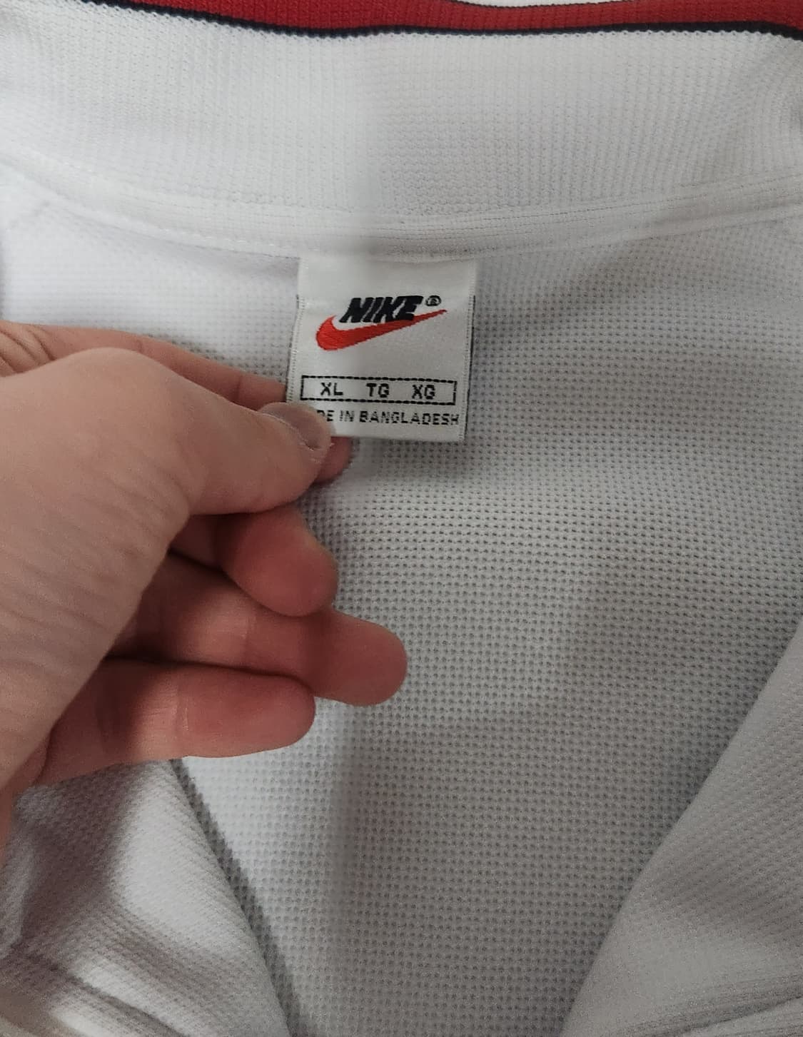 나이키 90s 더블스우시 화이트 트레이닝 져지 자켓 상품이미지8