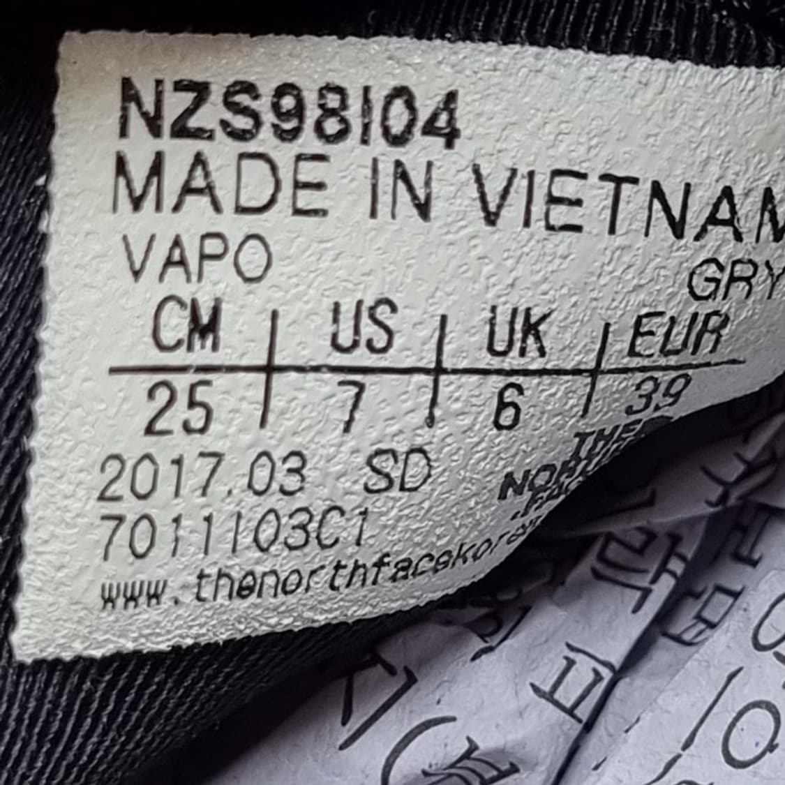 노스페이스 베이포 아쿠아슈즈250 상품이미지6