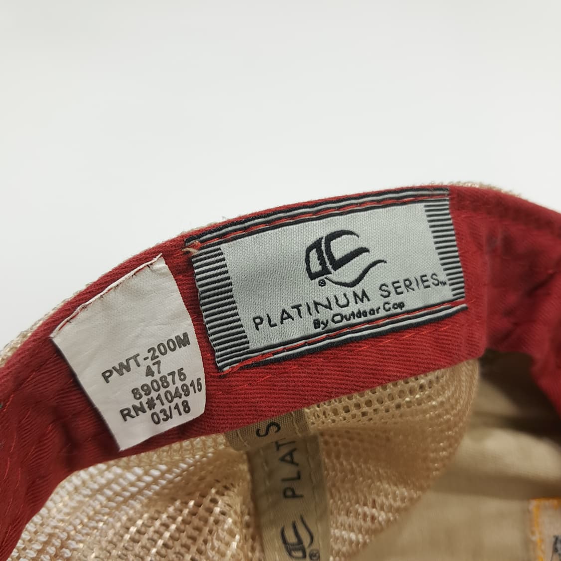 Thompson CAT Logo Mesh Trucker Cap P1508 상품이미지8