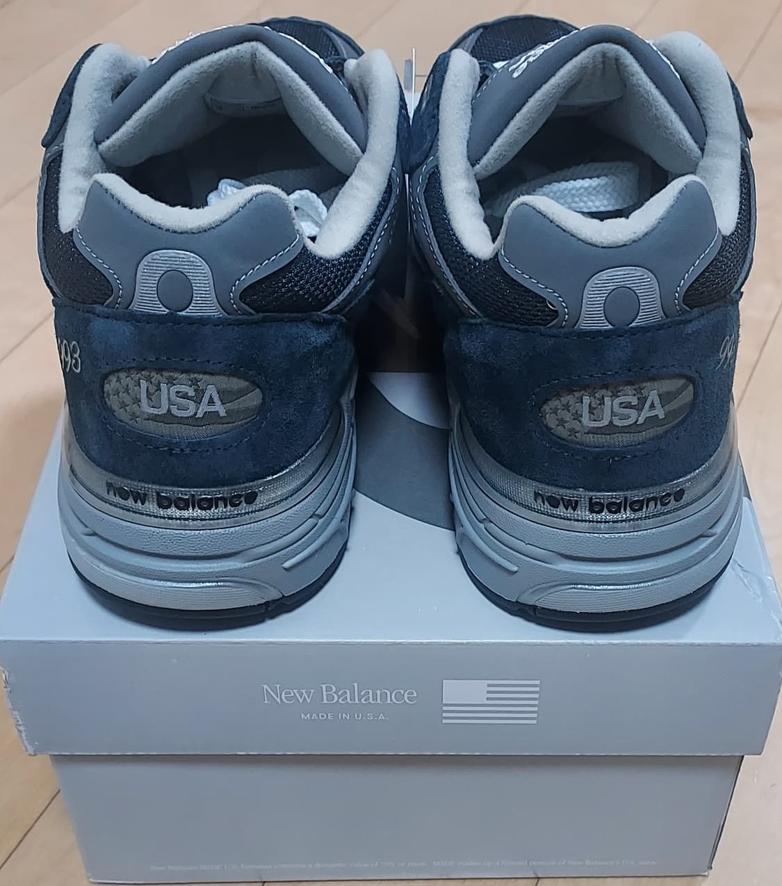 (275)뉴발란스 993 네이비 상품이미지3