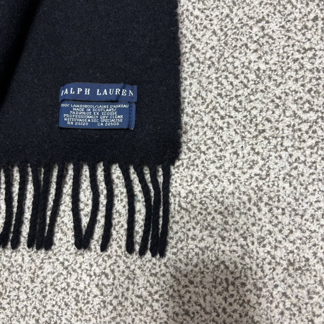 [택포,램스울100] 폴로 랄프로렌 이태리 머플러 목도리 [A+] 상품이미지3