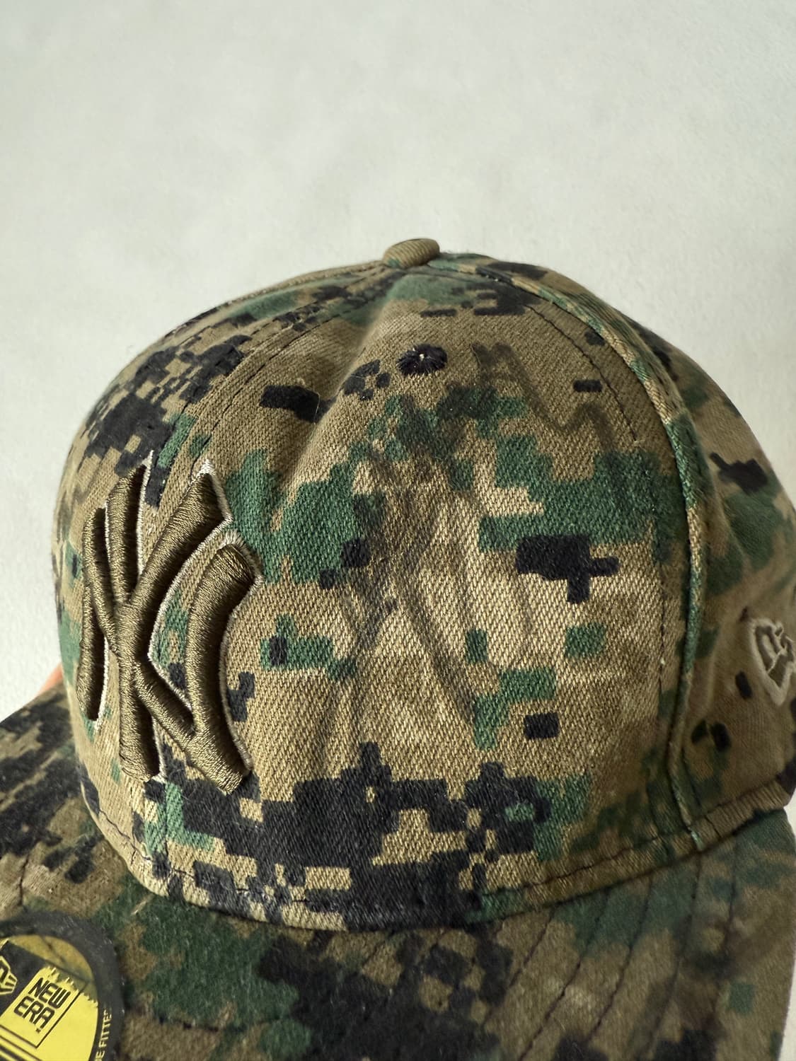 뉴에라(NEW ERA) 양키스 밀리터리 스냅백(싸인본) 상품이미지6