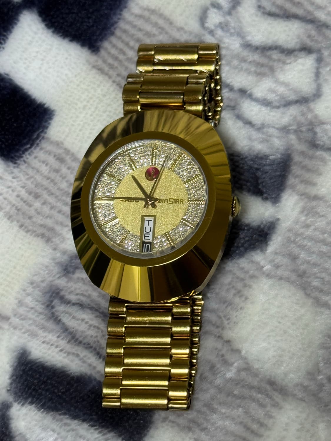 라도 다이아스타 금장 오토매틱 손목시계 단품 상품이미지2