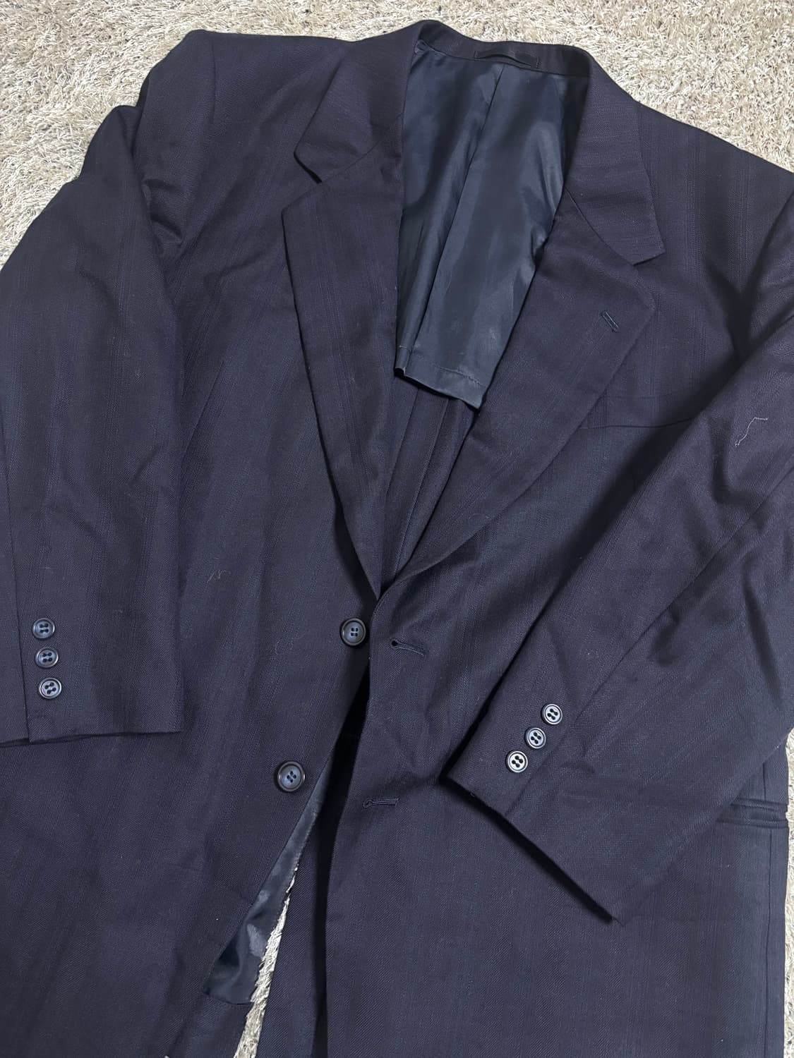 일제 울 블레이저 사이즈 105-110 상품이미지2