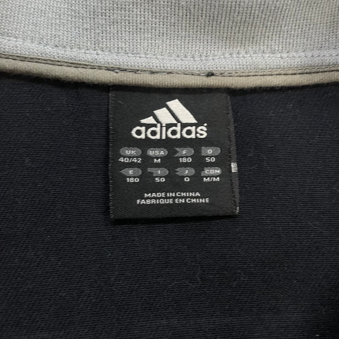 아디다스 00s 베켄바우어 코튼 트랙 자켓 블랙 그레이 상품이미지3
