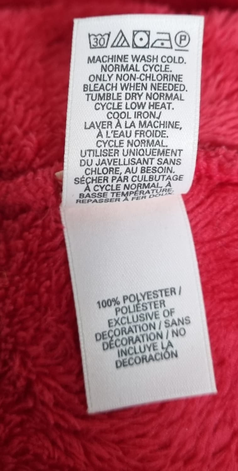 M ) 빅토리아시크릿 레드 코지 후드 로브 상품이미지4