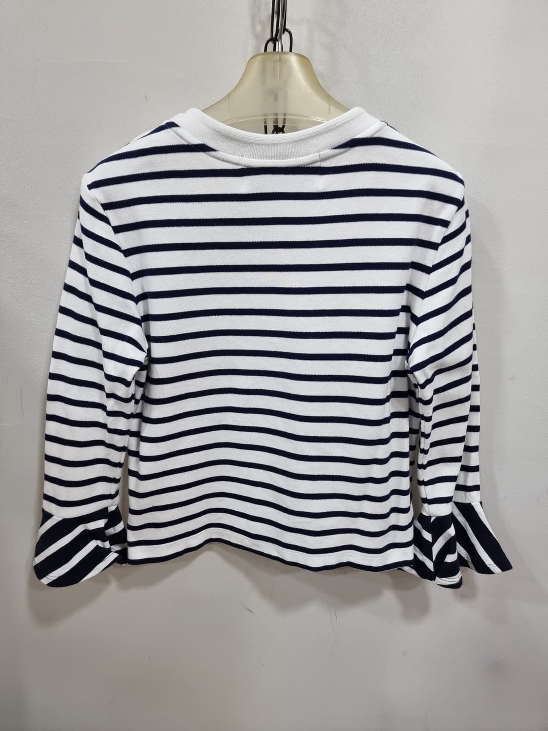 럭키슈에뜨 소매 페블럼 스트라이프 티셔츠 (C825 상품이미지2