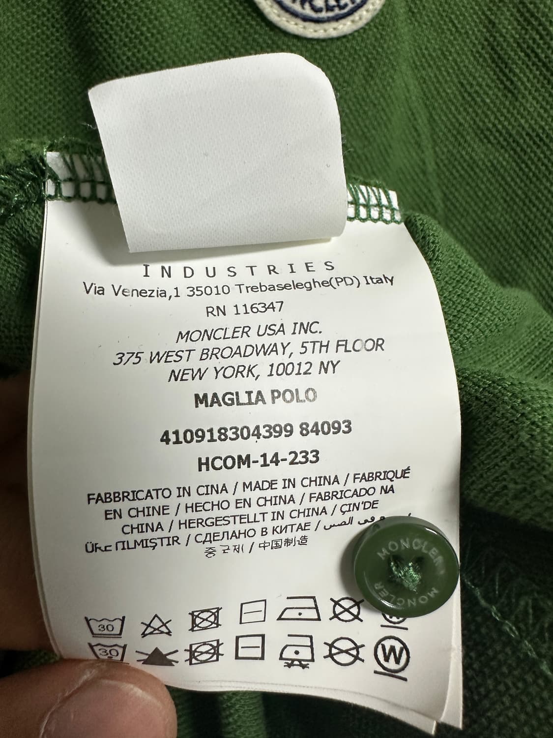 몽클레어 pk 폴로 티셔츠 상품이미지4