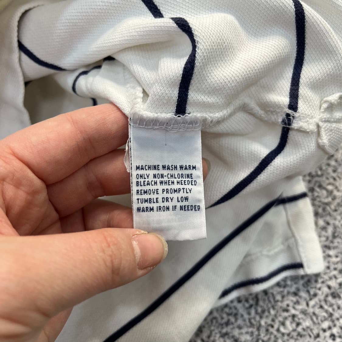 M 폴로랄프로렌 스트라이프 반팔 카라티 0313M 상품이미지3