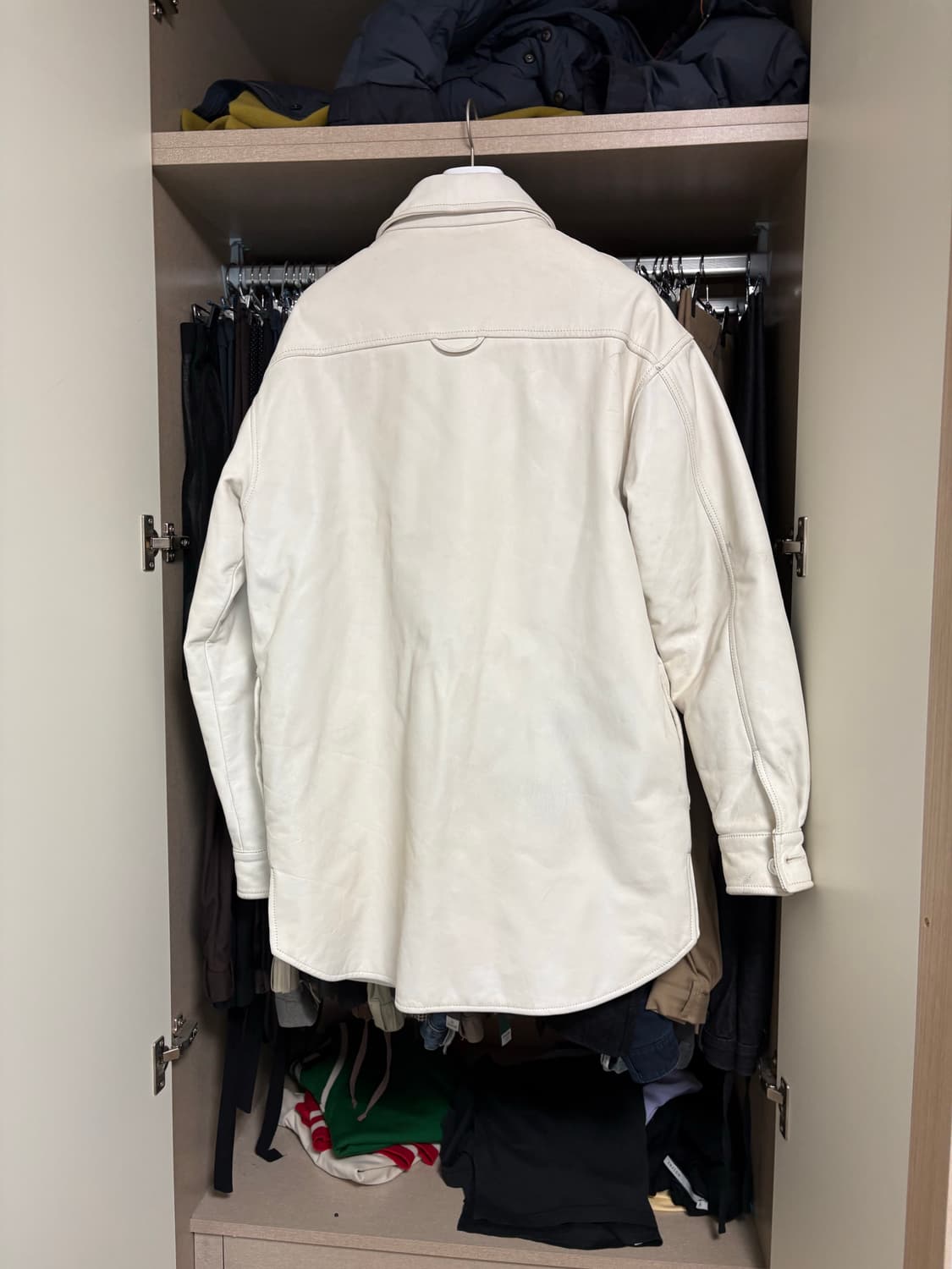 메종 마르지엘라 h&m 레더 코트 상품이미지2