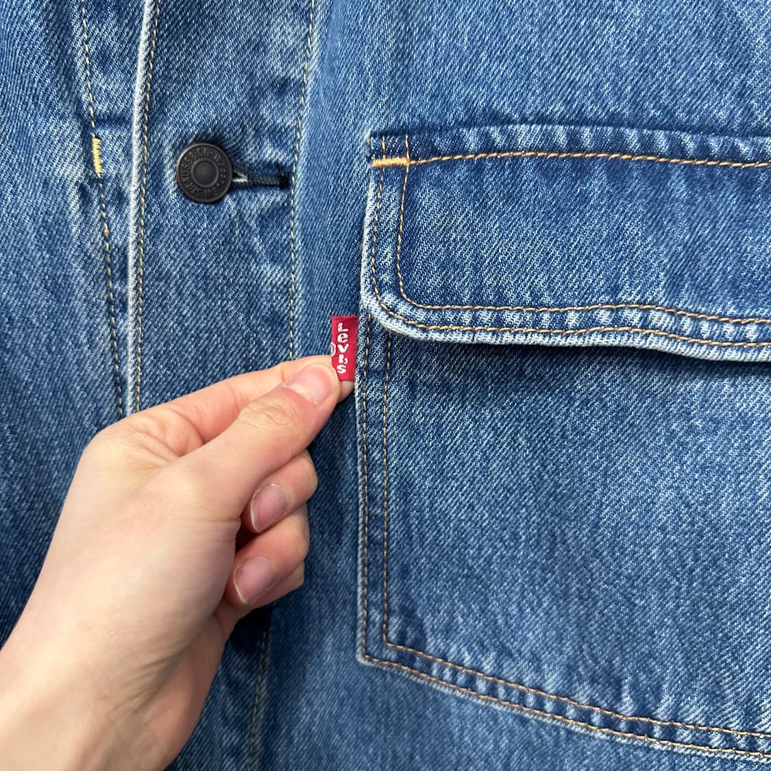 리바이스 데님 초어 자켓 상품이미지4