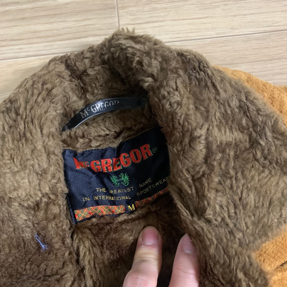 M)Mcgregor 맥그리거 코듀로이 벨트 자켓 상품이미지3