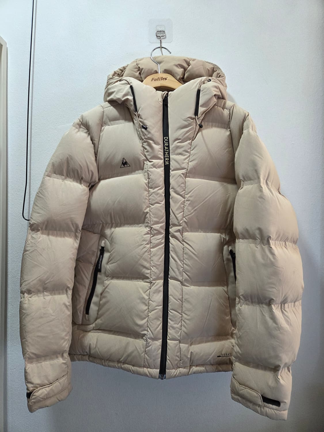르꼬끄 듀라썸 베이지 다운 패딩 점퍼 100 상품이미지1