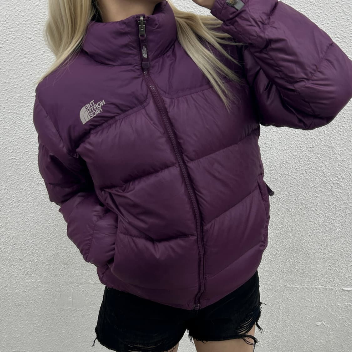 노스페이스 700 딥퍼플 패딩 90 ( 여성용 ) 상품이미지2