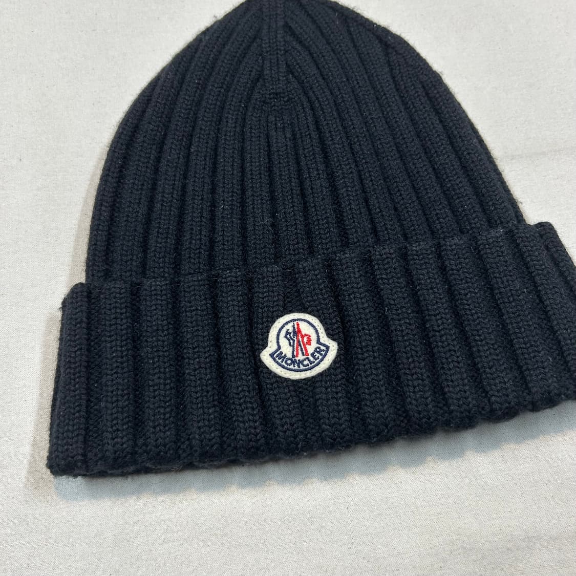 몽클레르 울 비니 모자 블랙 몽클레어 상품이미지2