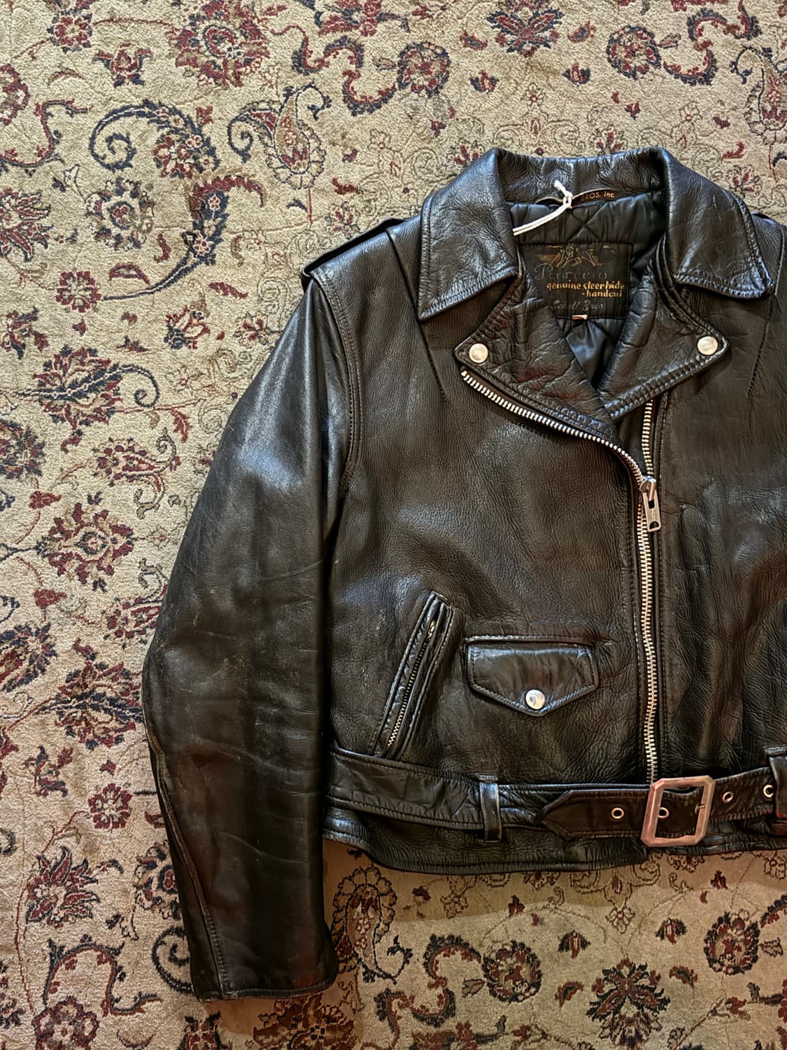 60s SCHOTT 퍼펙토 더블라이더자켓 (36) 상품이미지3