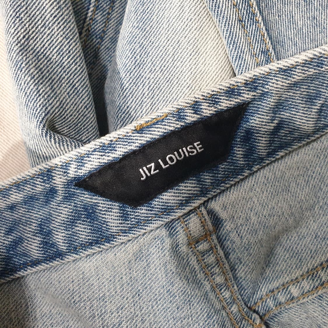 JIZ LOUISE 지즈루이스 데님팬츠 M 상품이미지6