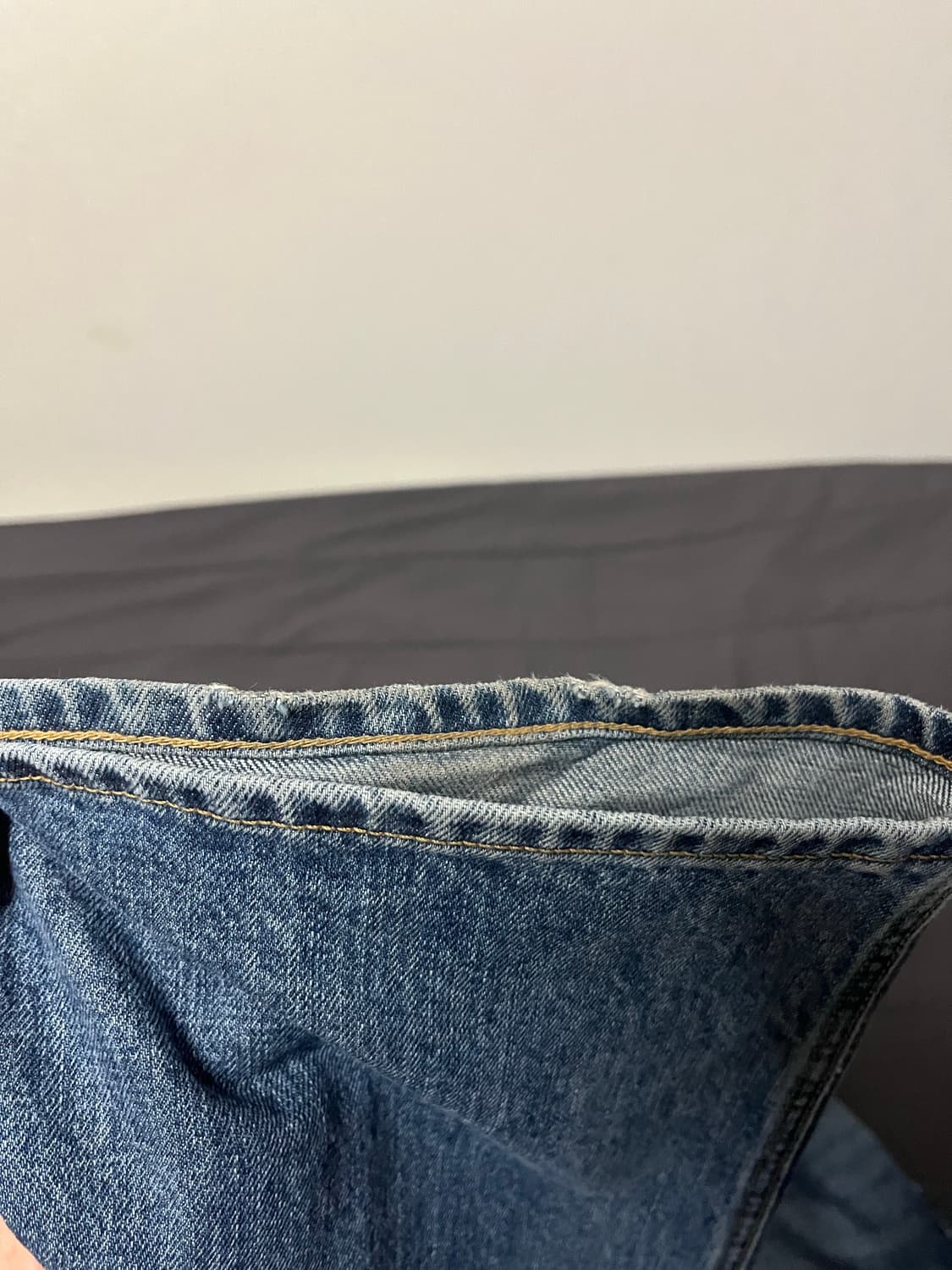 유스 와이드 데님 팬츠 - M(Long) W32 L32 상품이미지5