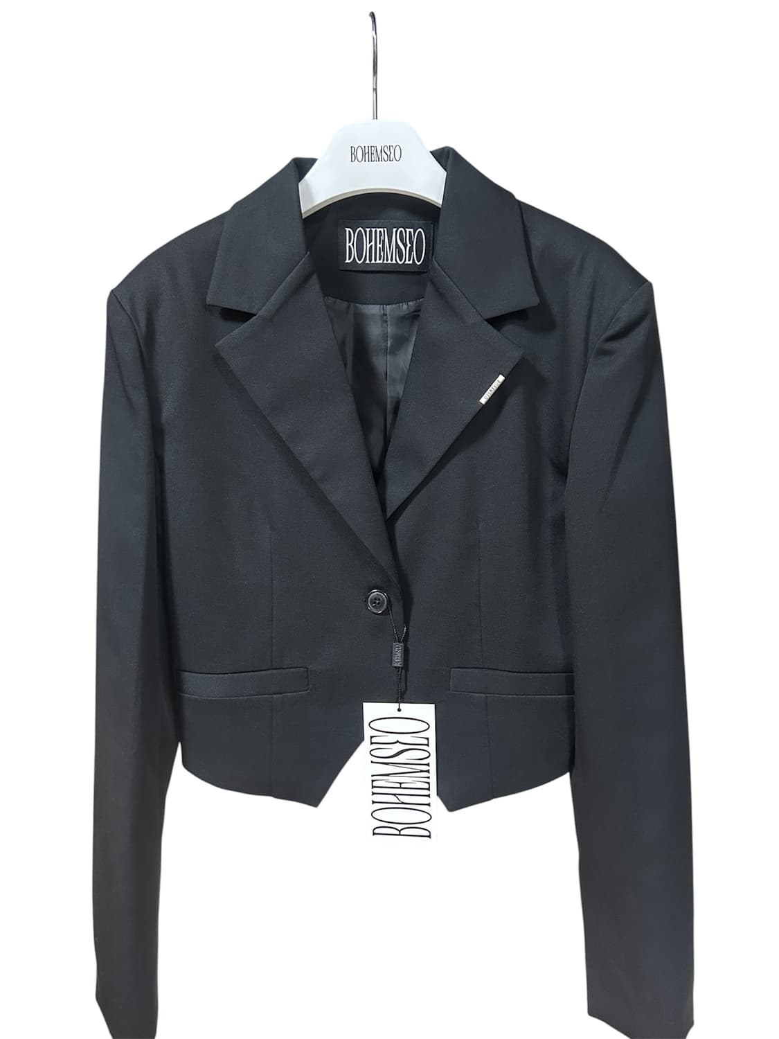 보헴미안서울 크롭 블레이저(새상품) 상품이미지1