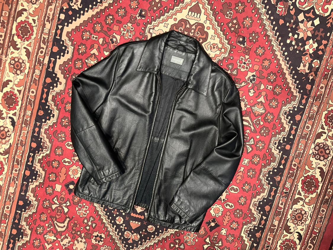 ( M-L ) 가죽자켓 워크웨어 아메카지 바이커자켓 소가죽 빈티지가죽 상품이미지6