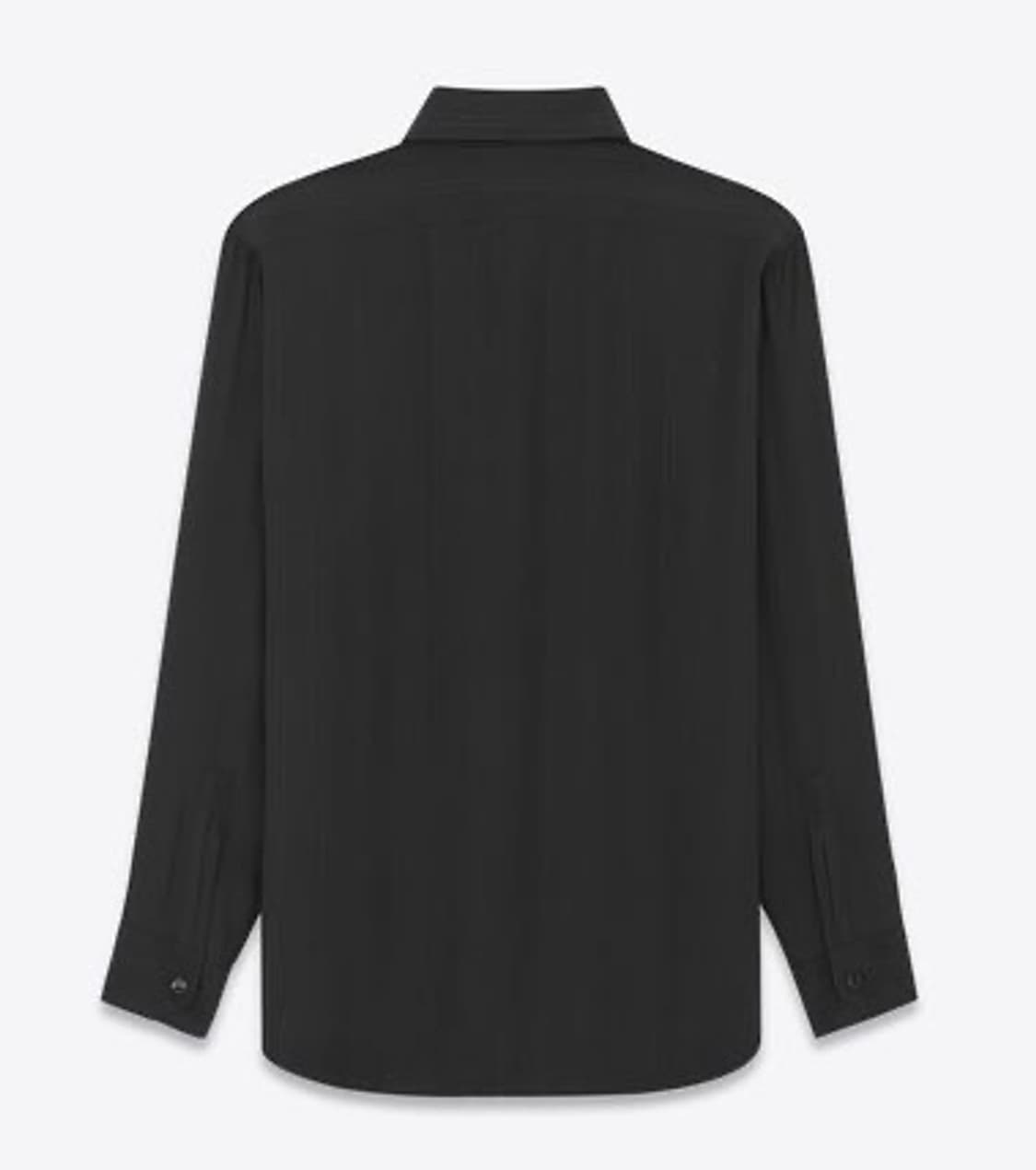 [차은우님 착용] 생로랑 24ss 카산드라 실크 스트라이프 셔츠 상품이미지2