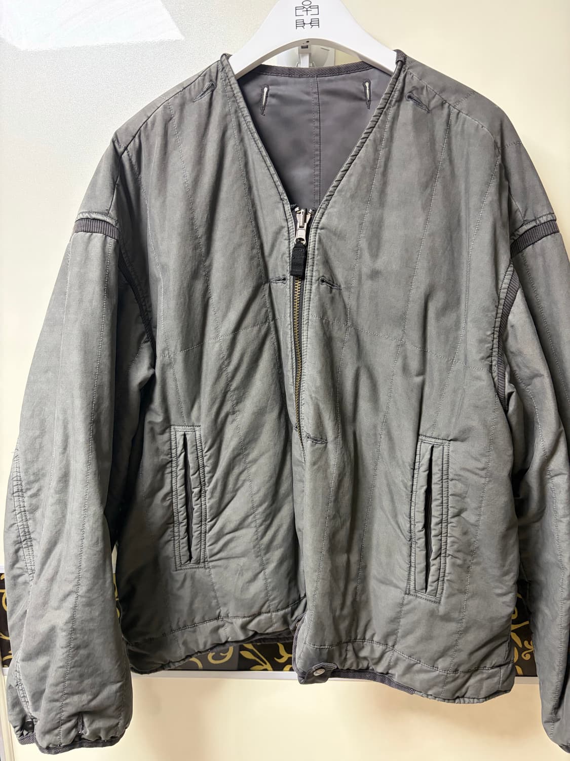 폴리테루 리버서블 라이너 세이지그린 3 사이즈 상품이미지4