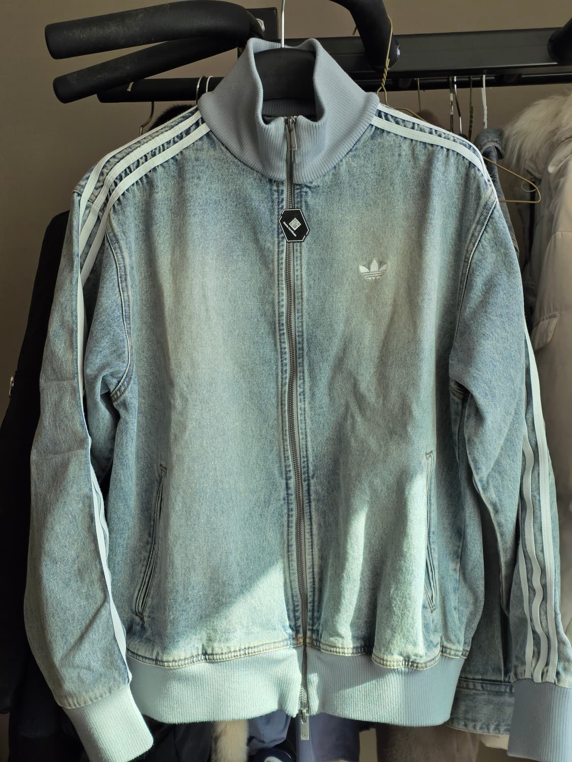 아디다스 x 아트모스 데님 파이어버드 트랙탑 자켓 KS2227 상품이미지1